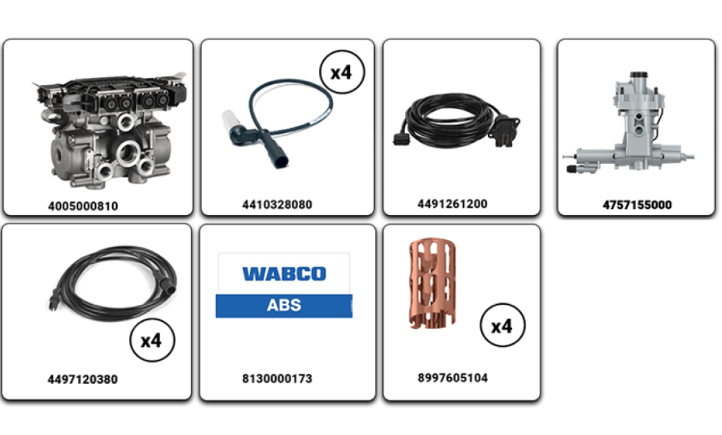 ABS 4S/2M KIT (DENİZALTILI) TREYLER