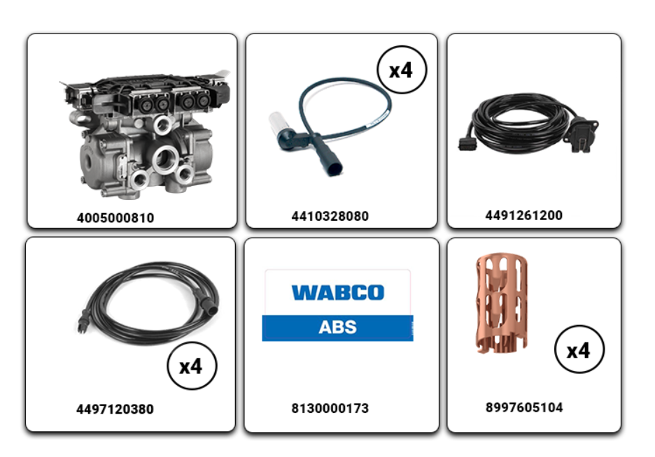 ABS 4S/2M KIT (DENİZALTISIZ) TREYLER